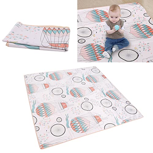 Tapete impermeable para comedor de bebé Qudinip suave y multiusos lavable de nailon resistente 5