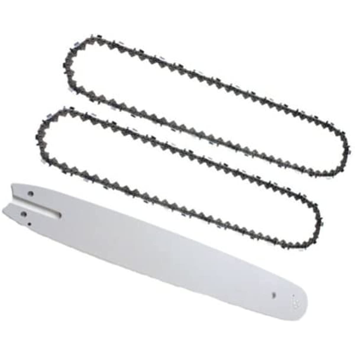 Barra guida per motosega da 45,7 cm, 2 pezzi di catena .063 .325 68DL compatibile con Sti-hl MS 211 210 250 251 230 (barra guida da 45,7 cm + 2 catene) Ricambi per motosega