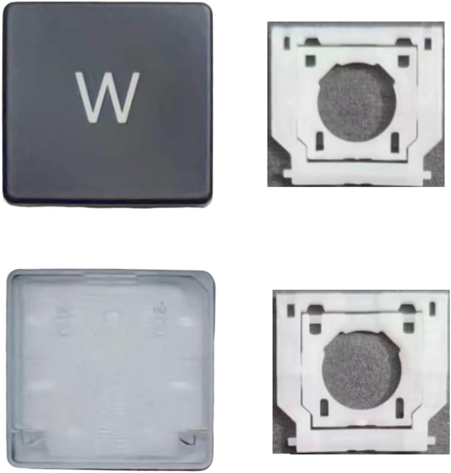 Amazon.com: Replacement Letter W Keycap Keys and Hinges Compatible for ...