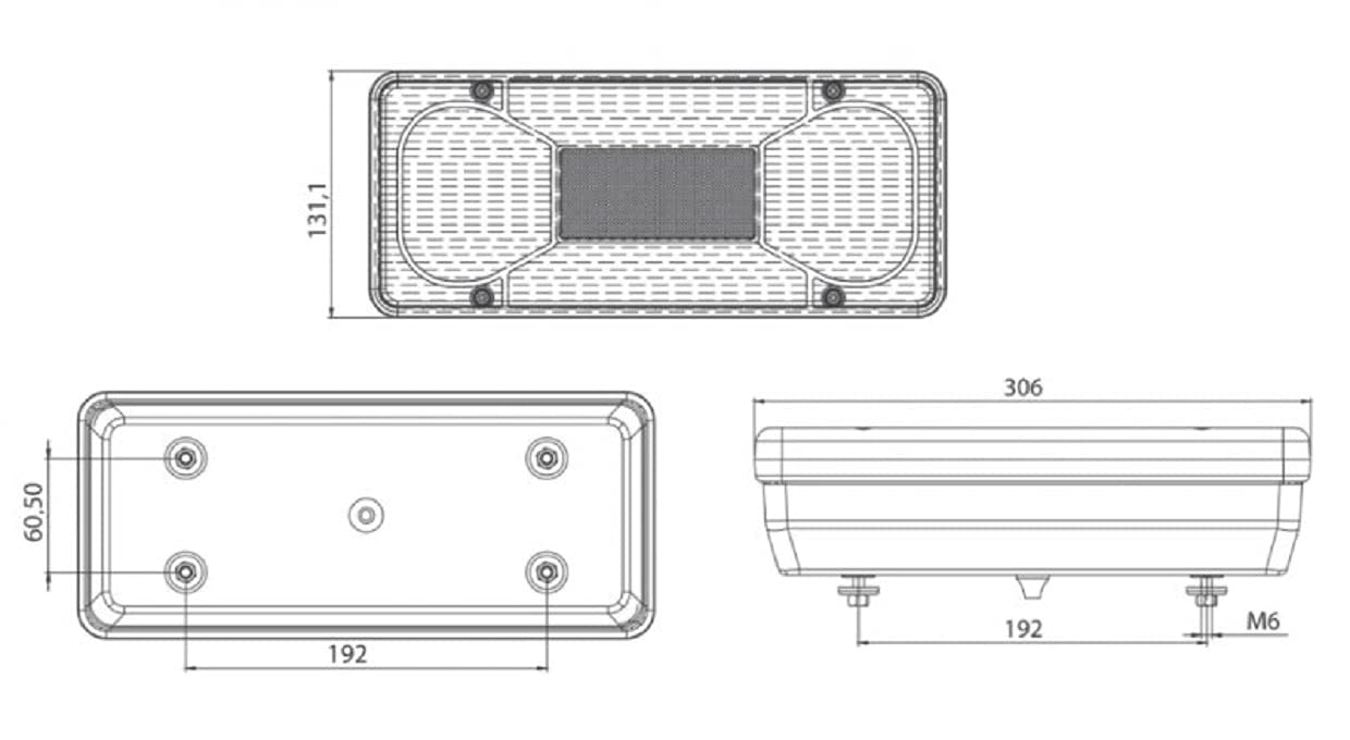 Fanali posteriori sinistro + destro per Iveco Daily 2006 +