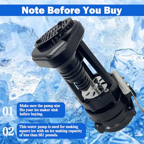 Bomba de agua para máquina de hielo TECHTONGDA 6W 110V miniatura 4