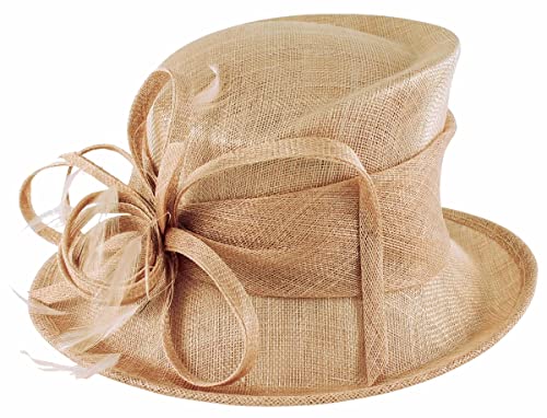 Chapeau en amande Max and Ellie taille M élégant pour cérémonie