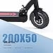 Beuiouer 200X50 Outer Tire for Speedway Mini 4 Pro Rear Wheel 8 Inch Electric Scooter Tyre Mini 4 PRO Rear Tire, black