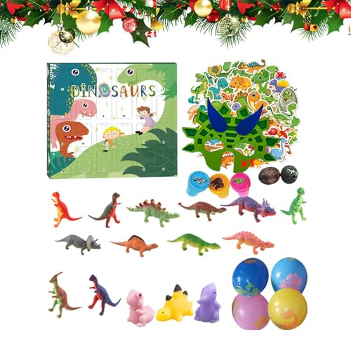 Calendrier de l'Avent Dinosaure pour animer vos soirées familiales et fêtes de Noël