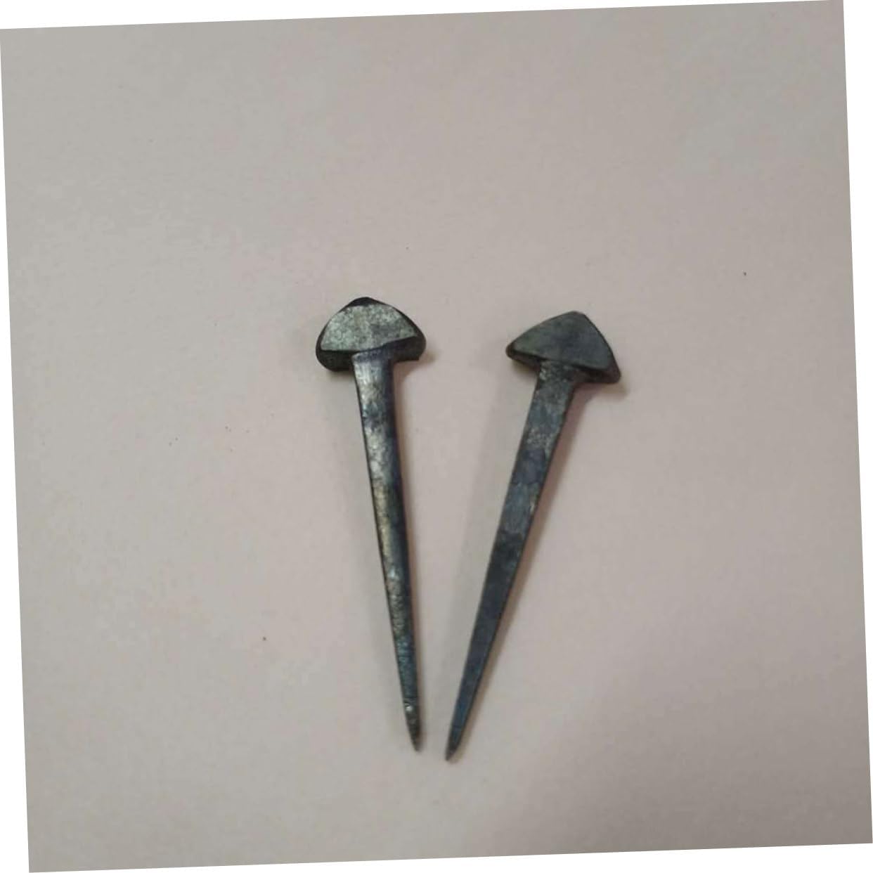 50Pcs Iron Horseshoe Nails Kit Horseshoe Fixing Tools for Use Accessories for Horse Lovers Strong Equipment