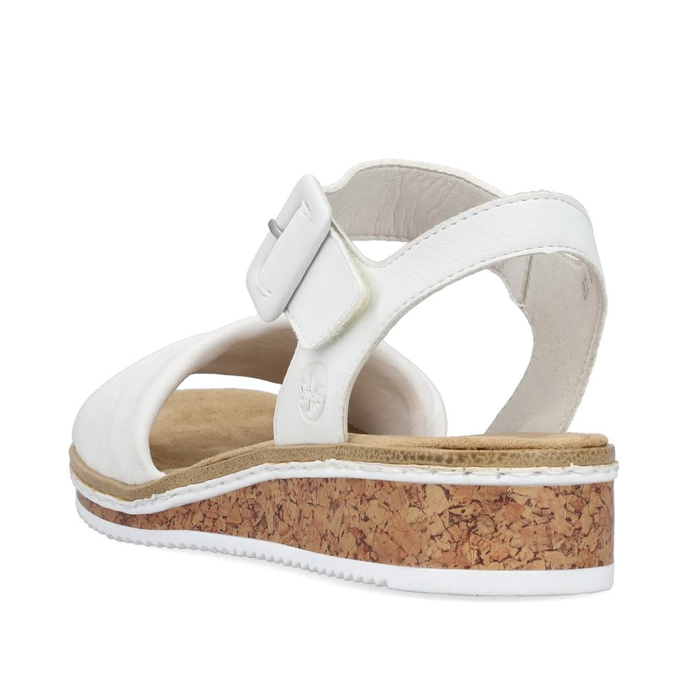 Rieker Damen Klassische Sandalen V3691, Frauen Sandalen