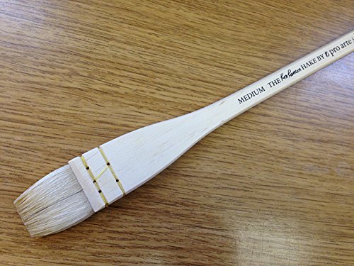 Ron Ranson Hake Watercolor & Acrylic Wash Brush - Size Medium