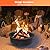 Fire Pit Ring 36inch Fire Ring for Outside Fire Pit,Large Round Smokeless Firepit Insert,DIY Fire Rings for Outside Wood Burning Above or In-Ground Camping Firepit Ring for Outdoor Patio Yard Garden