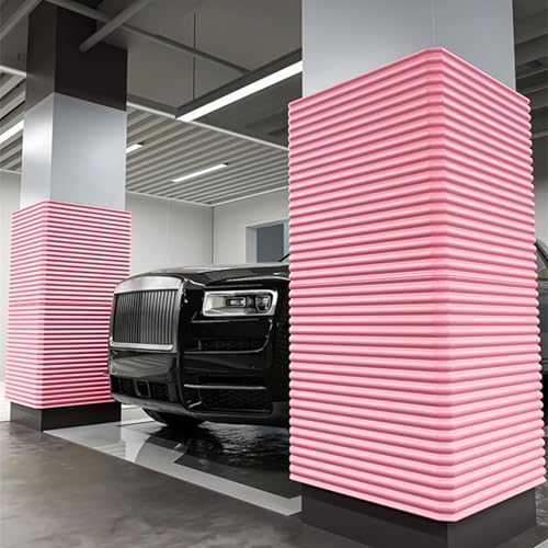 Protector Pared Garaje Autoadherente Anticolisión Protector Columnas Garaje Parking Esquinas Protectores Puertas y Paragolpes Coche