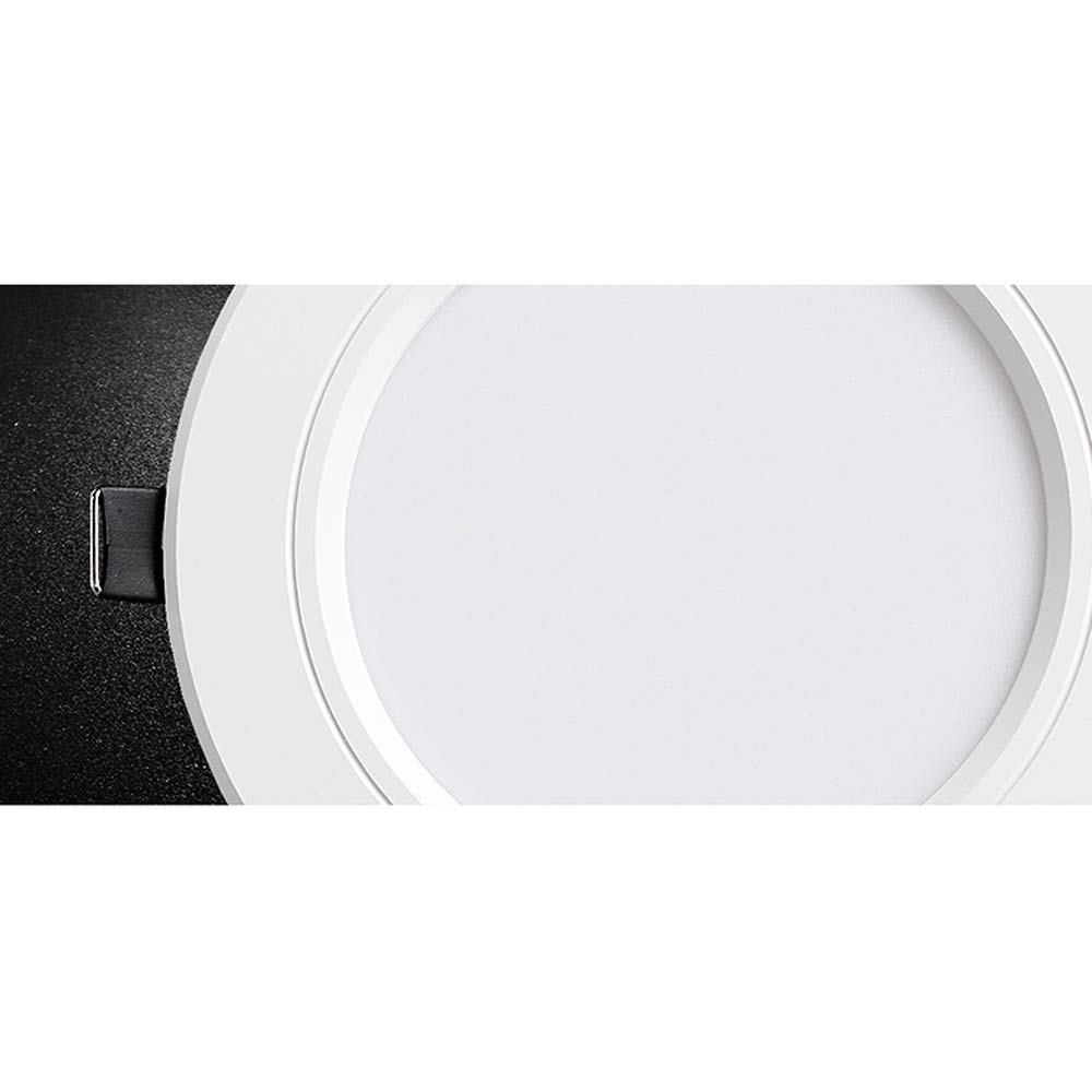 Foco empotrable de Techo, luz de Panel, luz de Estudio empotrada, luz de Techo empotrada para Centro Comercial, luz de Techo LED de 7 W, 9 W y 12 W, 6000 K, Integrado.