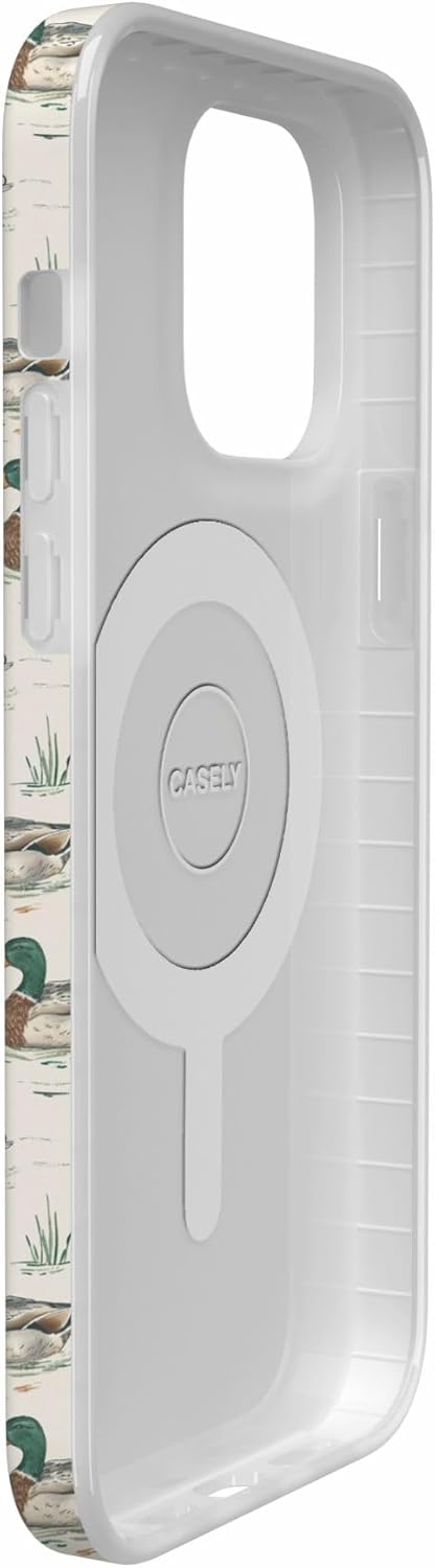 Casely iPhone 14 Pro Max Case | The Boyfriend Collection | Mallard & Co. | Compatible with MagSafe | Classic Ultra Thin Design
