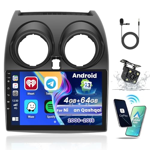 Autoradio GPS Qashqai J10 avec écran 9 pouces pour voyager en musique et sans stress