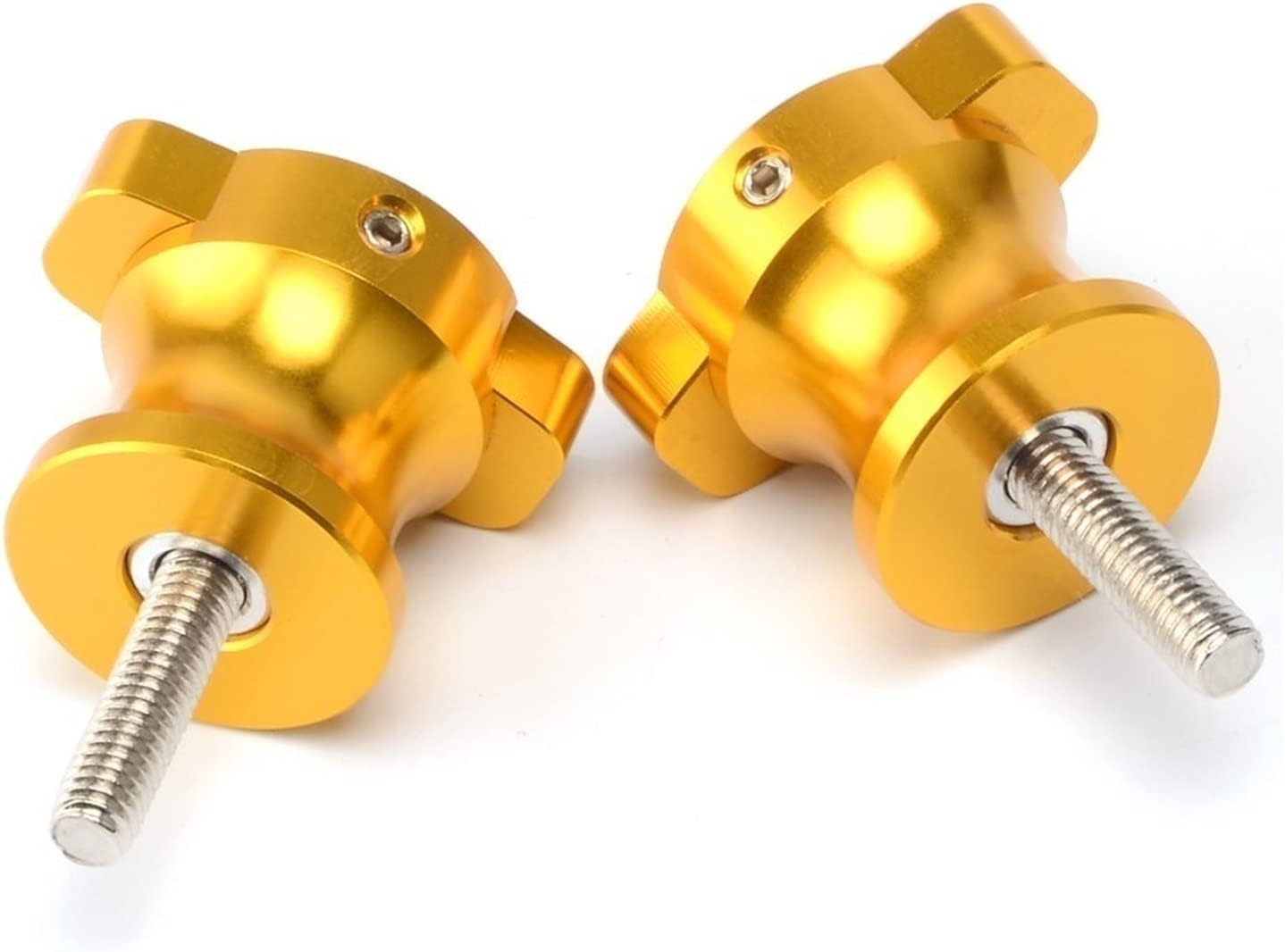 Motorcycle Swingarm Spools Slider Sliders for Yamaha XJ6 Diversion 2010 2011 2012 2013 2014 2015 Swing Arm Bracket Screw (Color : Titanium)