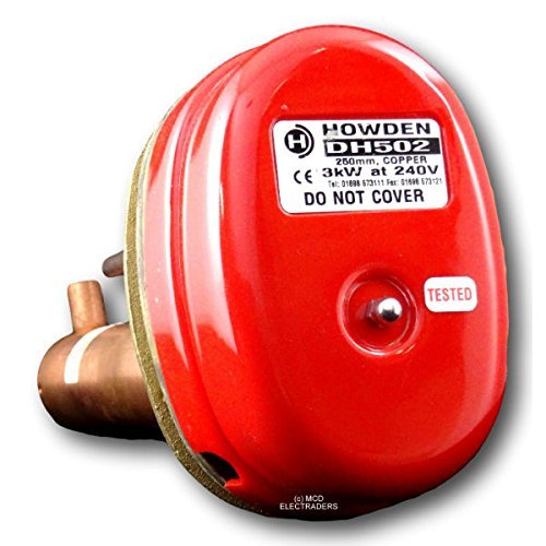 Howden DH502 Domestic Circulator Immersion Heater 3kW 6 Bolt 10 inch ** Will BE DISPATCHED Quickly **