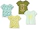 Amazon Essentials Short-Sleeve T-Shirts, Lot de 4 Jouets Jungle, 6-7 Ans
