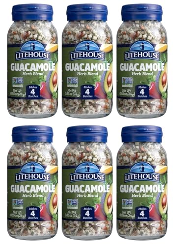Litehouse Freeze Dried Guacamole Herb Blend - Substitute for Fresh