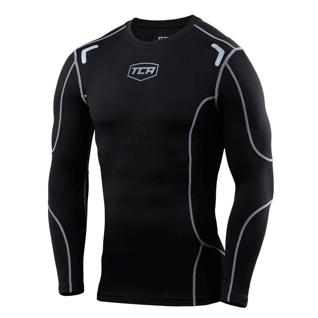 Tca Boys Elite Compression Base Layer Top Thermal Under Shirt