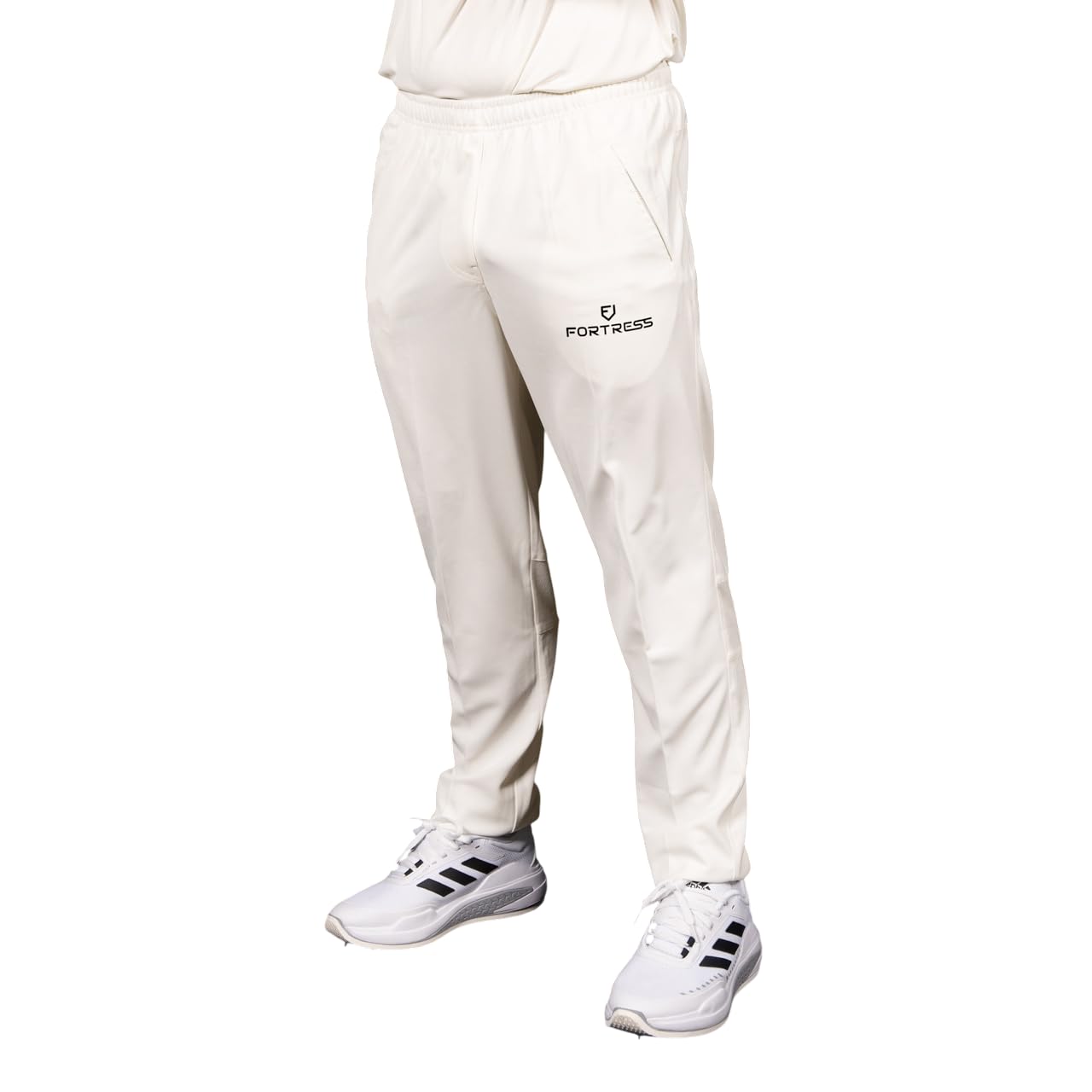 FORTRESS Men's Cricket Trousers - XS-XXL Sizes/100% Polyester Cricket Whites (XX Large)