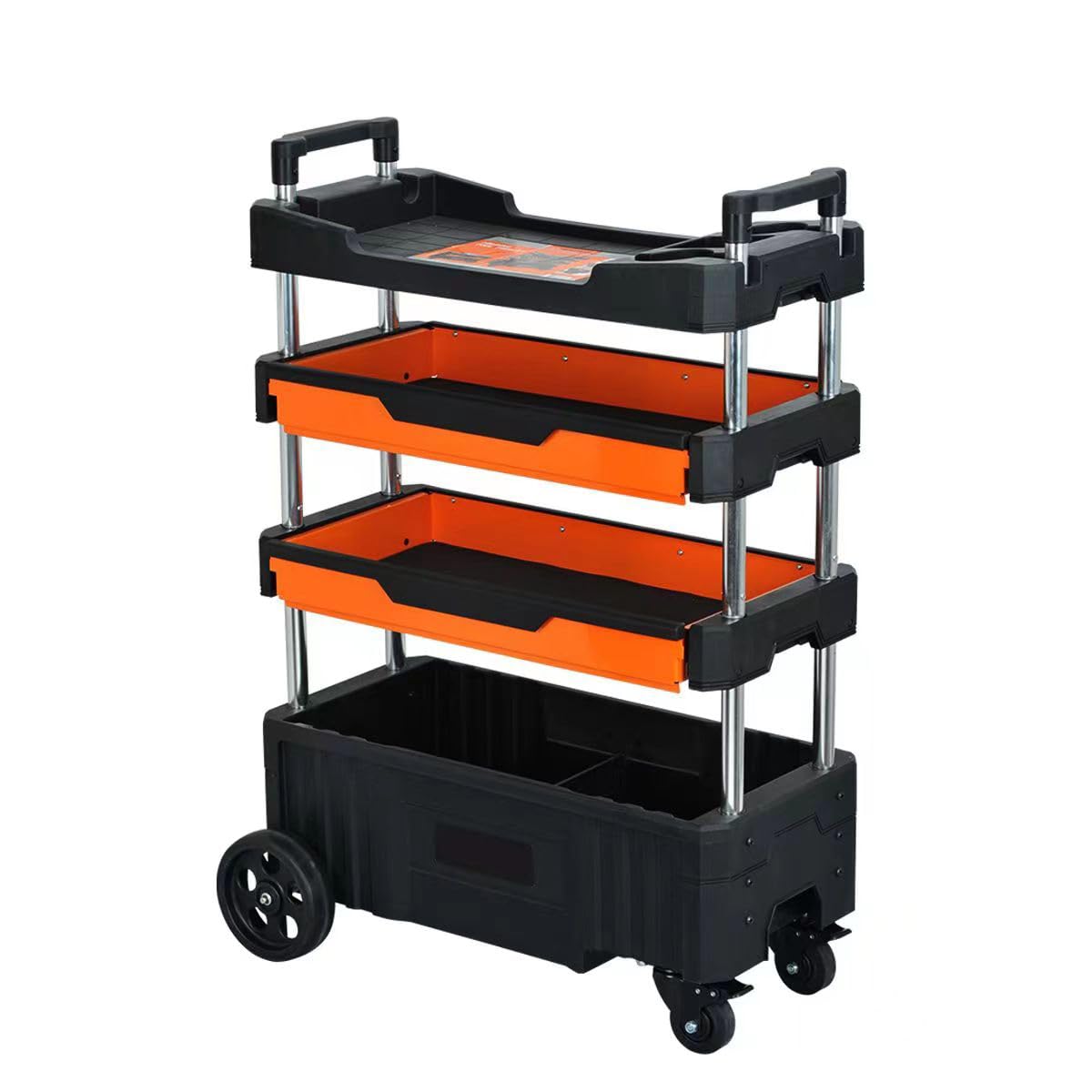 タイロッドタイプ多機能コンビネーションツールカート多層コンビネーションタイロッドツールボックス移動ホイール付き可動