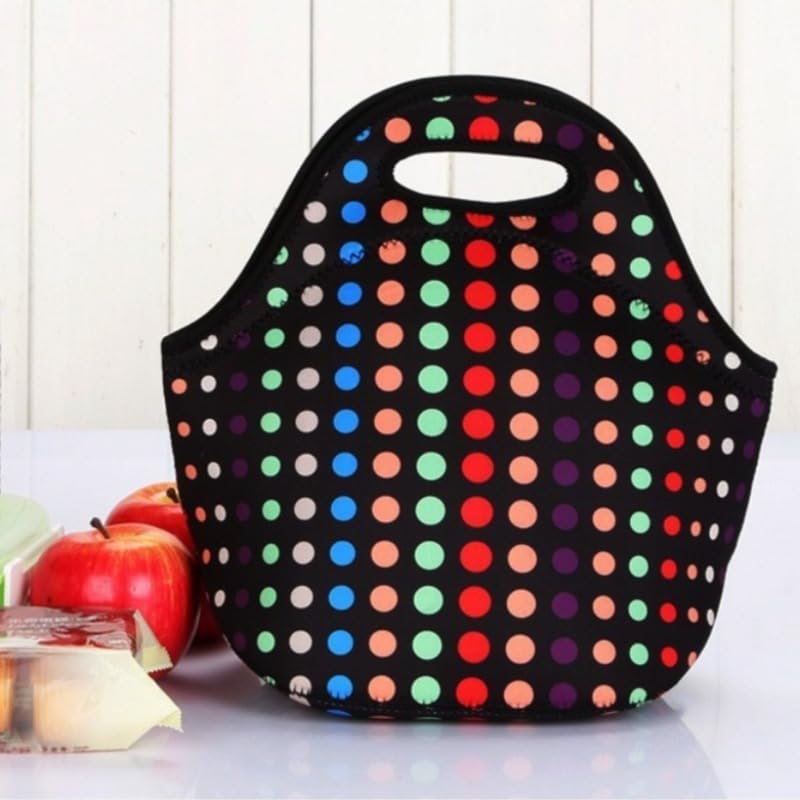 Lunch Bag Insulated Lunch Box for Women Men Neoprene Thermal Lunch Tote Reusable Washable Leakproof Eco-Friendly Large Capacity