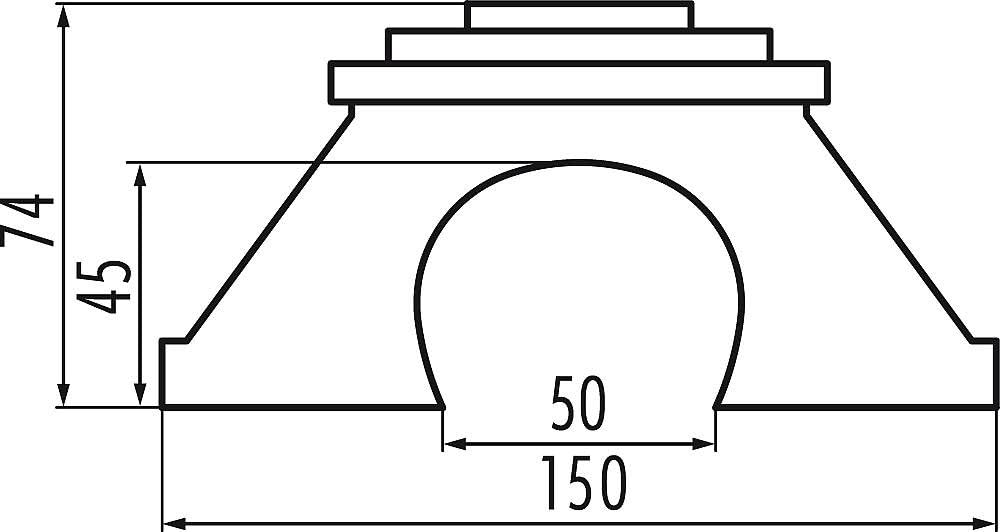 Faller 272576 Tunnel Portal 2-Track 2/N Scale Scenery and Accessories