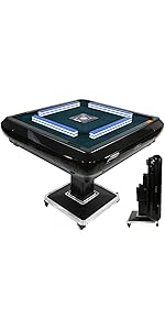 Amazon.co.jp: 雀華 全自動麻雀卓 麻雀卓セット 雀卓 28mm 卓 じゃん