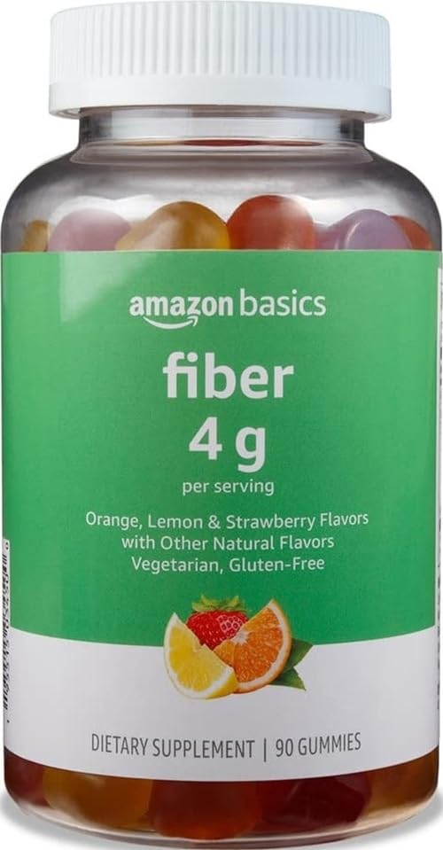 Amazon Basics Soft Fiber Gummies for...