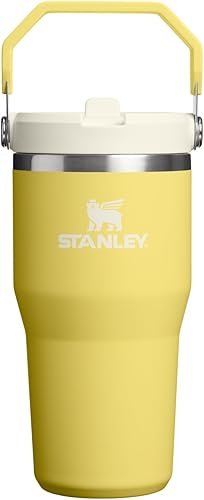 Miniatura 11 de STANLEY IceFlow 2.0 - Vaso con pajilla abatible con asa, 40 onzas, tapa giratoria y popote abatible, botella de agua resistente a fugas, acero