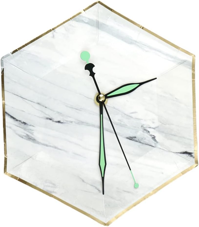1 Set Green Luminous Silent Quartz Wall Clock Spindle Movement DIY Repair Mechanism Part Kit