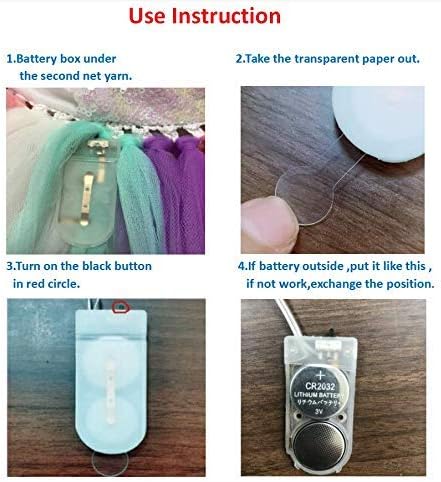 Miniatura 5 de Disfraz de princesa de unicornio para niñas, vestido con luz LED, para cumpleaños, Navidad, fiesta, regalos con diadema