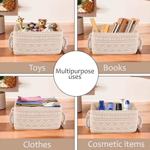 Image of Kuber Industries (Set of 3) Foldable Cosmetic & Skincare Dressing Table Organizer | Space-Saving Storage Boxes for Makeup Items /Hair Gadgets & Jewellery Holder | GM-11-BG | Beige