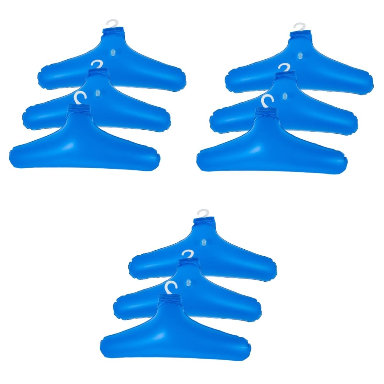 3sets Tragbare Clamp Kleiderbügel Aufblasbare Trocknen Rack Compact Travel Wäsche Organizer 3 Stücke * 3