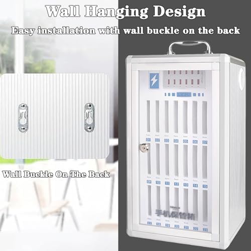 Mobile Phone Charging Cabinet, USB Charging Station for School and Business, Cell Phone Storage Locker with 48 Charging Slots