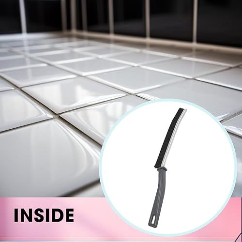 Miniatura 4 de Juego de cepillos pequeños multiusos de 3 piezas, perfecto para lechada y azulejos, kit de limpieza versátil para baño, cocina, hogar, arte,