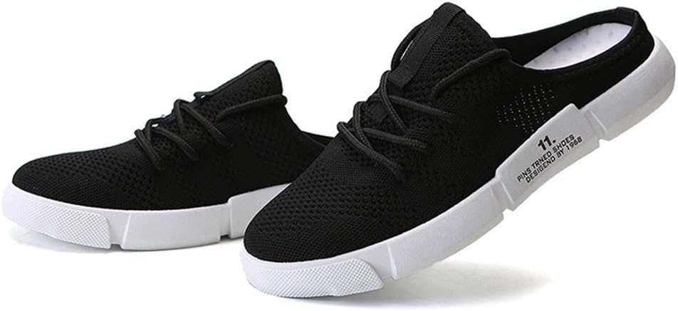 [スフォン] スリッポン かかとなし スニーカー メンズ メッシュ サボサンダル カジュアル スリッパ 軽量 通気性