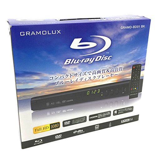 BD01 BK／ブルーレイディスクプレーヤー 黒