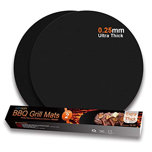 GEEKHOM Grill Mats (Round)