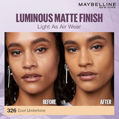 Image of Maybelline New York Super Stay Lumi Matte Liquid Foundation, 326 | 30HR Long Lasting, Lightweight, Suitable for all Skintypes