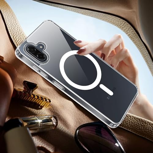 Image of A rtistque Clear Back Cover Case for Samsung Galaxy M17e 5G / A07 / F70e / M07 / F07 / A07 5G | Compatible with Mag-Safe | Transparent | Shockproof Design | Galaxy A07 5G Back Cover - Transparent