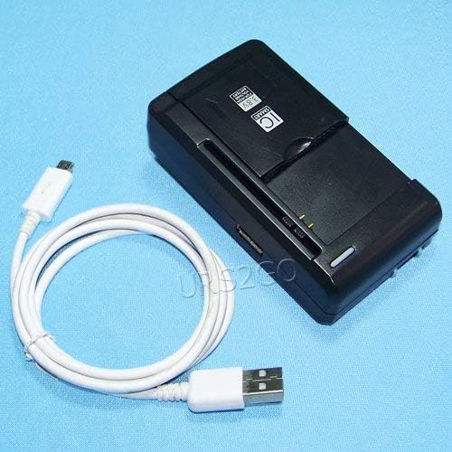 Universal External Desktop Wall Home Quick AC Battery Charger Adapter Micro USB Data Charging Cable Cord 3ft Compatible with Verizon Samsung Galaxy J7 V SM-J727V Smartphone