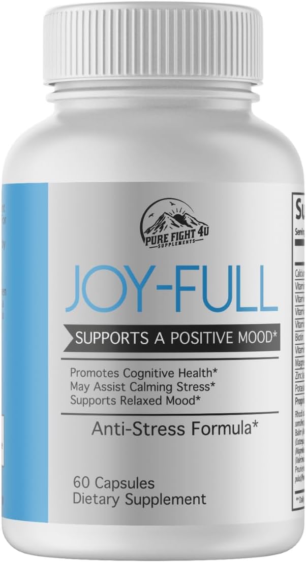 Joy-Full Supports A Positive Mood, Promotes Cognitive Health, Supports Relaxed Mood, Dietary Supplement | 60 Capsules
