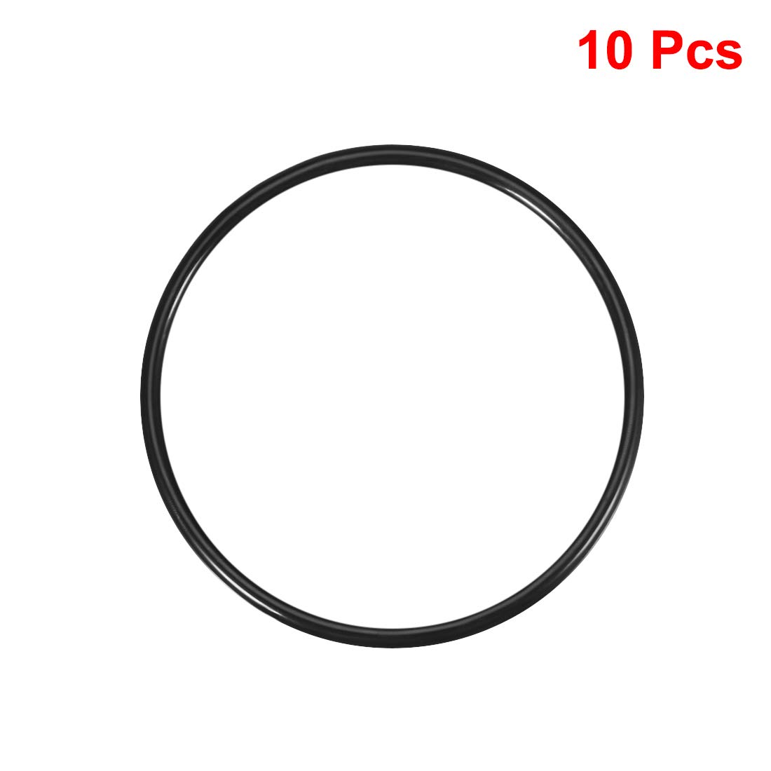 uxcell Nitrile Rubber O-Rings 100mm OD 92mm ID 4mm Width, Metric Sealing Gasket for Automotive Machine Plumbing, Pack of 10 92x100x4mm