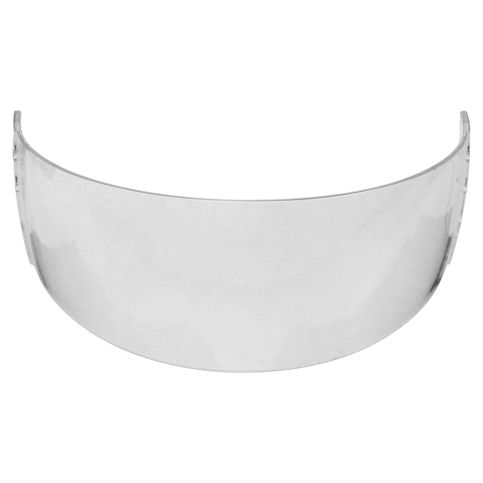 VICASKY Visière de Hockey sur Glace Anti-Buée et Anti-Rayures Écran Transparent à Coupe Droite Demi-Visière Ultra-Légère pour Casque de Hockey Protection Visage Optimale pour Joueurs