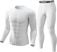 Vista 1 de CL convallaria Long Johns - Ropa interior térmica para hombre, forro polar suave, capa base para clima frío, conjunto de regalo