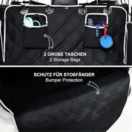 Tapis de coffre pour chien anti-griffures et imperméable sur Mazda CX-7