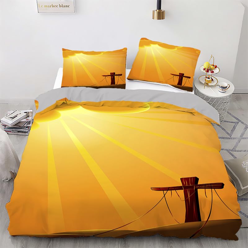 Parure de lit 90x190 en microfibre jaune pour illuminer la chambre des enfants
