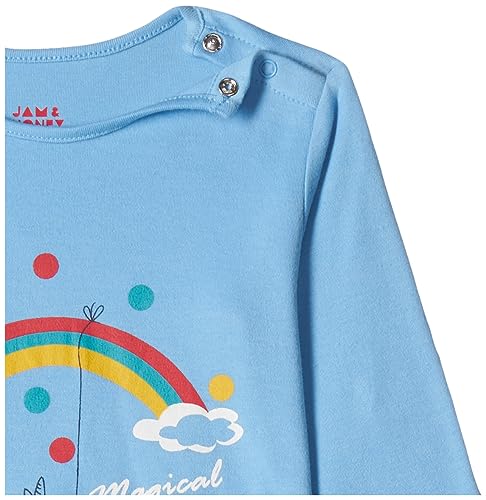 Image of Amazon Brand - Jam & Honey Baby-Boys and Girls 100% Soft & Pure Cotton Long Sleeve Tee with Jogger - Unisex Clothing Set