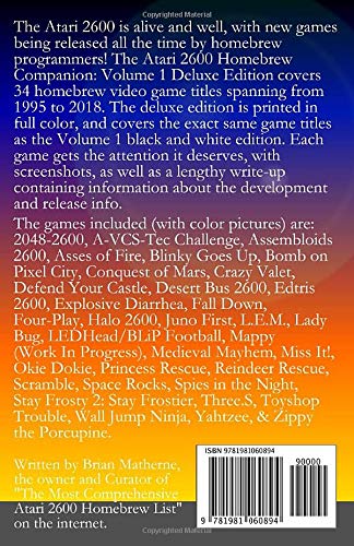 The Atari 2600 Homebrew Companion: Volume 1 Deluxe Edition: 34 Atari 2600 Homebrew Video Games - Thumbnail 2