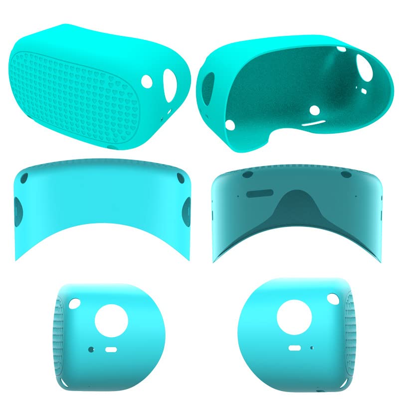 Coque silicone Oculus Quest 2 bleu marine - Protection housse VR Case