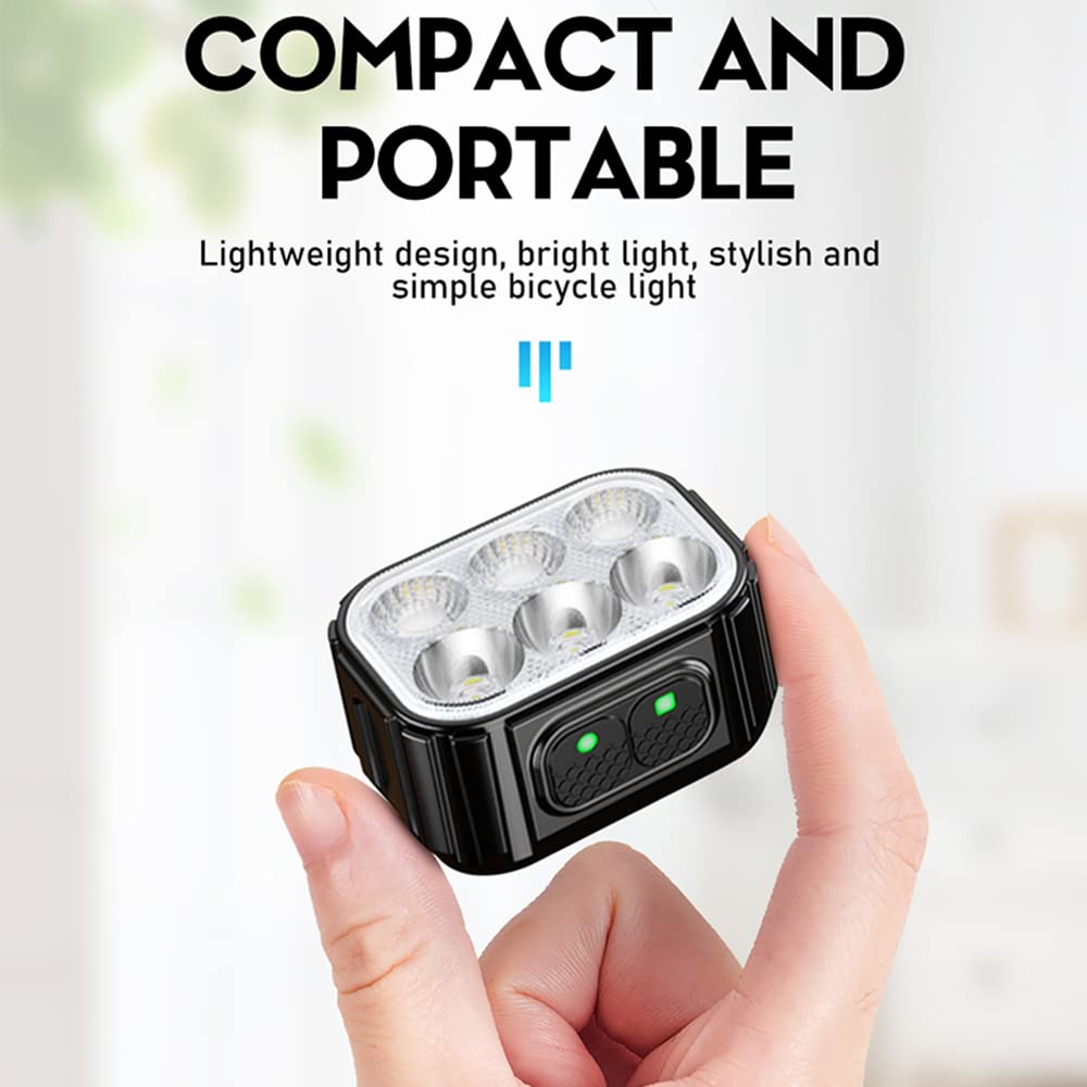 Rower Q6 Zestaw LED Rower LED Front Tylne światła USB ładunek rowerowy MTB Podświetlanie lampy rowerowe lampa cykliczna,1pair